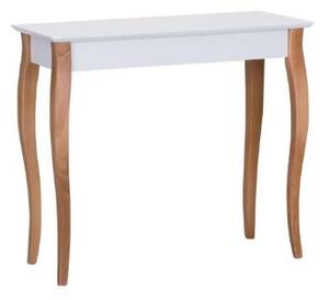 Konzolový stolek LILLO 85x35cm Bílé nohy / Bílá