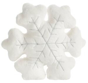 VÁNOČNÍ DEKORAČNÍ POLŠTÁŘ SNOWFLAKE1 41X45 CM KRÉMOVÝ