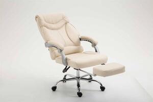Kancelářská židle Abbondanza krémová