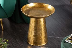 Boční stolek Biagia zlatý
