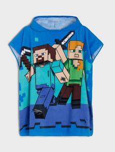 Sinsay - Osuška s kapucí Minecraft - indigo