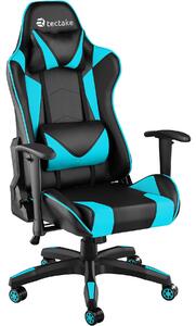 Tectake 403206 kancelářská židle twink - černá/azurová
