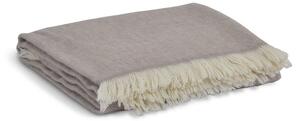 Vlněná deka Stockwell Herringbone Natural 170x130 Garden Trading