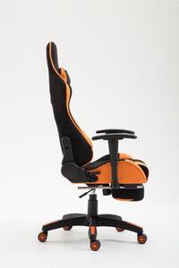 Kancelářská židle Accursa černá/oranžová