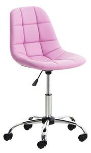 Kancelářská židle Achillina růžová
