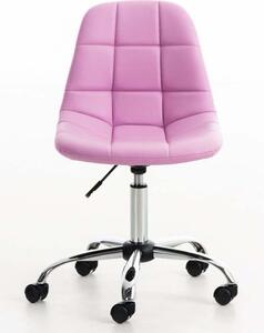 Kancelářská židle Achillina růžová