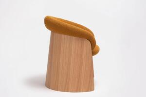 ONDARRETA - Židle GINGER s dřevěnou podnoží