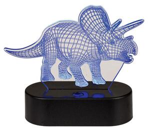 Dětská lampička 3D TRICERATOPS