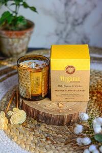 Vesna | Sójová svíčka ORGANIC dřevo cendrové a palo santo 200g