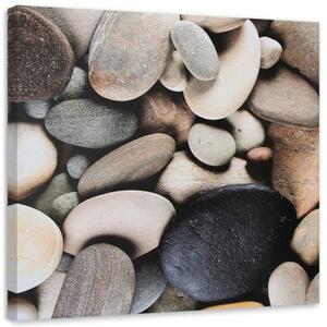 Obraz na plátně Zenové lázeňské kameny - 30x30 cm
