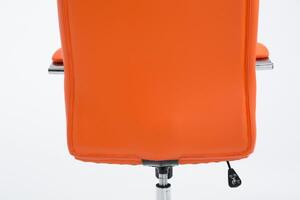 Kancelářská židle Ademia oranžová