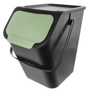 Odpadkový koš BIN, 25 l zelený