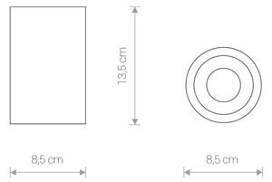 Nowodvorski Lighting Alpha stropní světlo 1x15 W bílá 8362