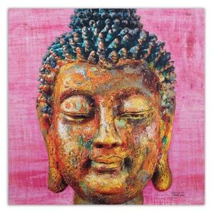 Obraz na plátně Wellness lázně Pink Buddha - 30x30 cm