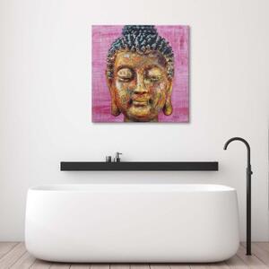 Obraz na plátně Wellness lázně Pink Buddha - 30x30 cm