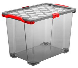 Úložný box vodotěsný EVO TOTAL s kolečky, 65 l