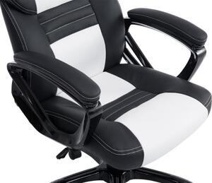 Kancelářská židle Adina černá/bílá