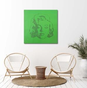 Obraz na plátně Marilyn Monroe Pop Art - 30x30 cm