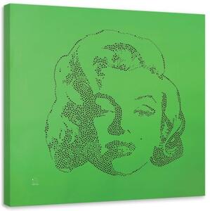 Obraz na plátně Marilyn Monroe Pop Art - 30x30 cm