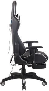 Kancelářská židle Africana černá/bílá