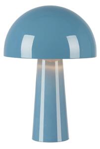 Modrá stolní lampa s kovovým stínidlem (výška 36 cm) Mantar – Markslöjd