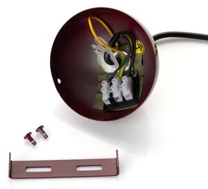 Brilagi - LED Lustr na lanku METALO 1xE27/40W/230V pr. 60 cm burgundy/měděná