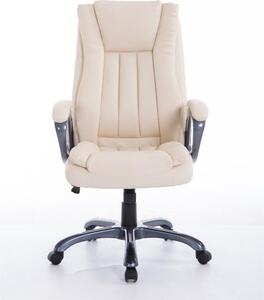 Kancelářská židle Cason krémová