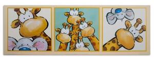 Obraz na plátně Žirafí myš - 90x30 cm