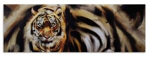 Obraz na plátně Tygr Příroda Zvířata - 150x50 cm