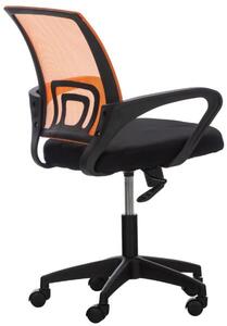 Kancelářská židle Layne oranžová