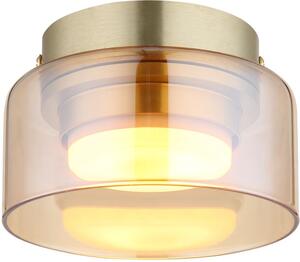 Globo Lighting Higgins stropní světlo 1x6 W zlatá-jantarová 16055DG