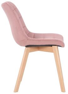 Jídelní židle Alessina růžová