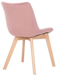 Jídelní židle Alessina růžová