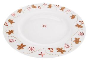 Porcelánový dezertní talíř PERNÍČEK 20 cm