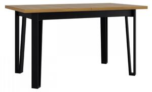 Rozkládací jídelní stůl Elarno 80 x 140/180 V, Barva dřeva: dub artisan - L Mirjan24 5903211321283