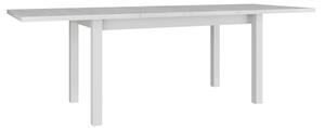 Rozkládací jídelní stůl Wood 90 x 160/240 II XL, Barva dřeva: bílá-L Mirjan24 5903211321337