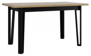 Rozkládací jídelní stůl Elarno 80 x 140/180 V, Barva dřeva: dub grandson - L Mirjan24 5903211321290
