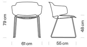 Et al - Židle CLASSY 1084N s područkami