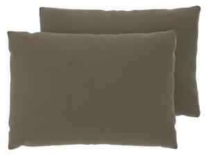 Livarno® Saténový povlak na polštář z mikrovlákna, 2 kusy, 50 x 75 cm. (zelená) (100413455006)