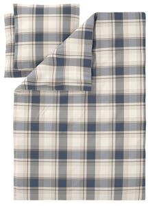 Livarno® Oboustranné ložní povlečení z jemného flanelu / ložní povlečení z jemného flanelu, 240 x 220 cm (modrá) (100412847004)