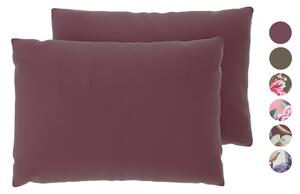Livarno® Saténový povlak na polštář z mikrovlákna, 2 kusy, 50 x 75 cm. (100413455)