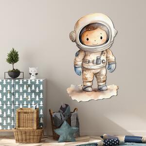 DUBLEZ | Dětský obraz na stěnu - Malý astronaut