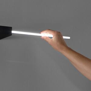 Ideal Lux Nástěnné LED svítidlo THEO d.115cm Barva: Černá