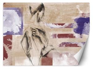 Fototapeta, Žena abstraktní textura - 100x70 cm