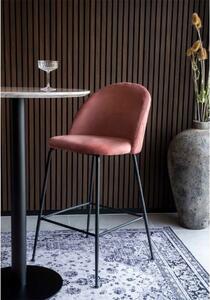 Růžová barová židle Irlanda