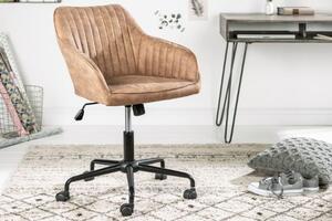 Kancelářská židle Bruna taupe