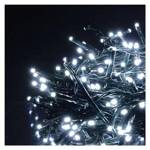 Venkovní LED vánoční řetěz - studená bílá, 5m, 50 LED