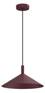 Lustr na lanku ANEGA 1xGX53/15W/230V pr. 30 cm burgundy