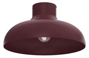 Stropní svítidlo BASCA 1xE27/15W/230V pr. 40 cm burgundy