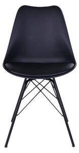 Černá jídelní židle Ivette